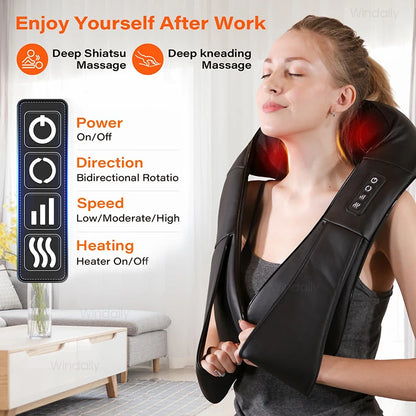 Heated Neck and Shoulder Massager